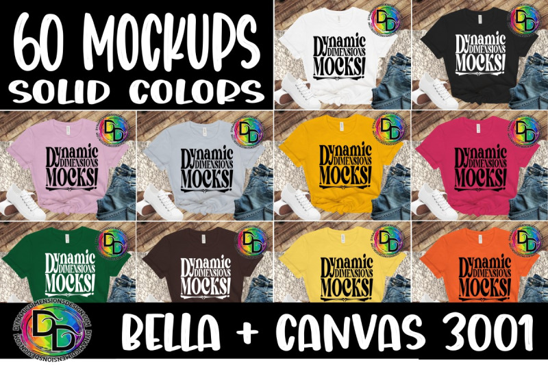 mega-bella-canvas-mockup-bundle-solid-colors