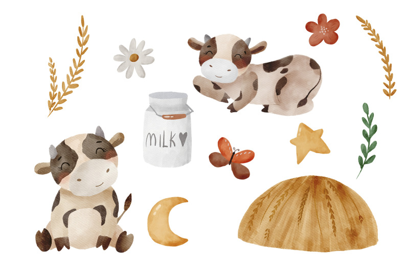 watercolor-baby-cow-clipart-cow-png-farm-clipart-farm-baby-shower