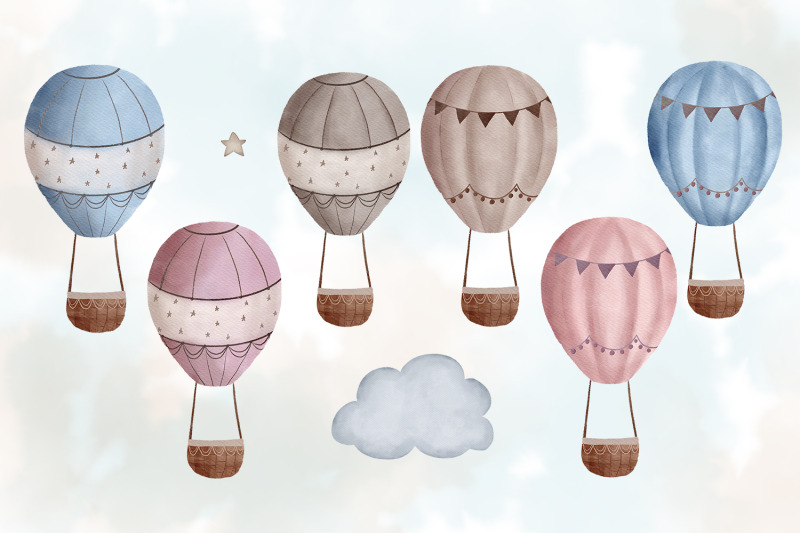 watercolor-hot-air-balloon-clipart-png-baby-shower-gender-reveal-png