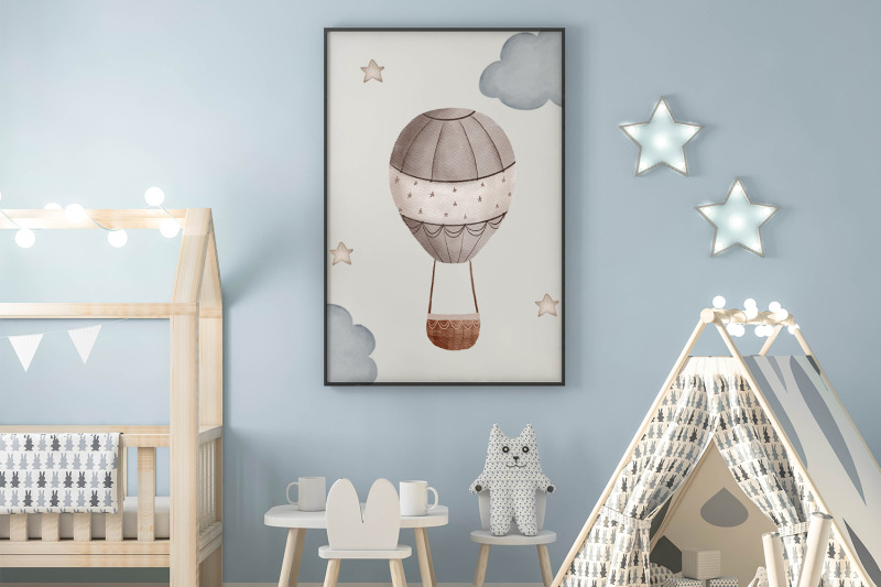 watercolor-hot-air-balloon-clipart-png-baby-shower-gender-reveal-png