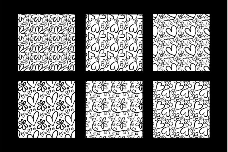 hearts-amp-flowers-vector-coloring-patterns