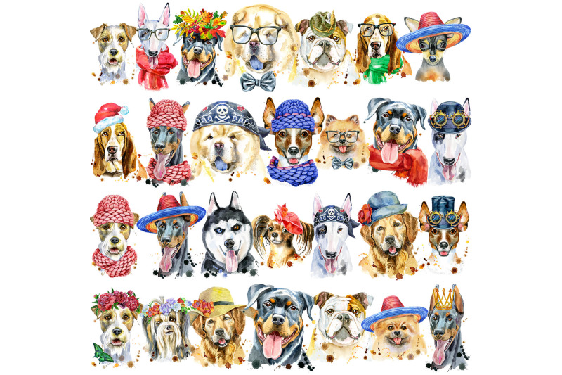 watercolor-borders-from-dogs