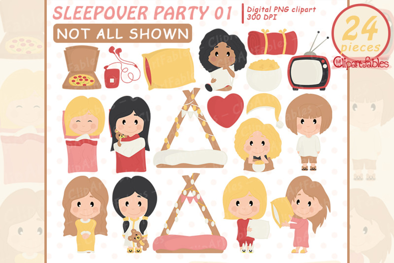 cute-pajamas-party-clipart-slumber-clip-art