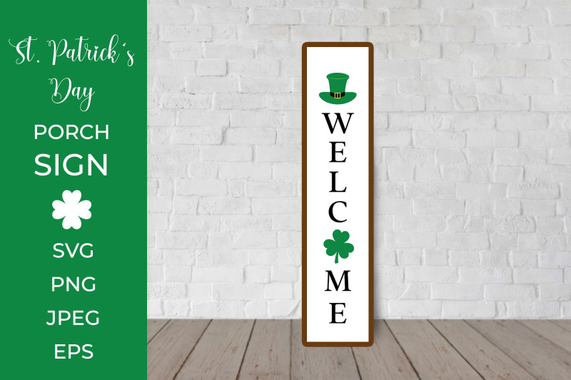 welcome-porch-sign-st-patricks-day-vertical-front-sign-svg