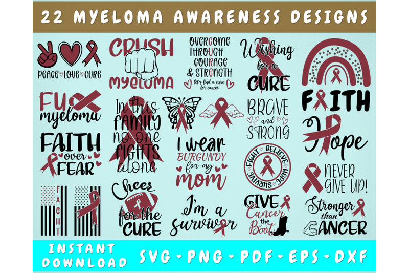 myeloma-awareness-svg-bundle-22-designs-burgundy-cancer-ribbon-svg