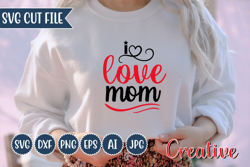 i-love-mom-svg-design