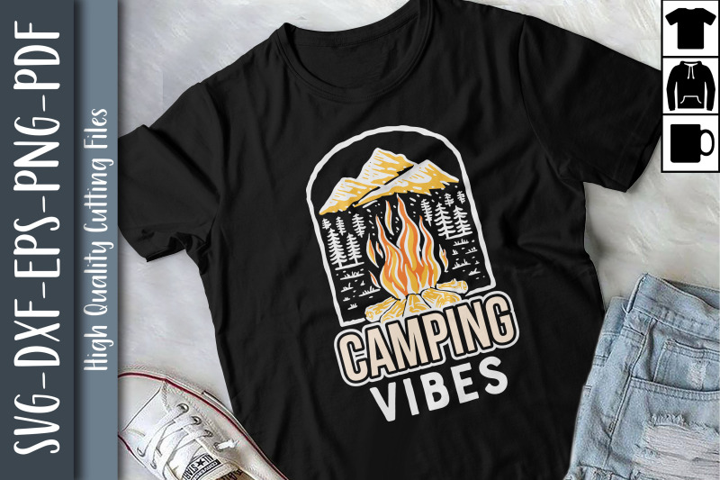 funny-camping-vibes-campfire-gift