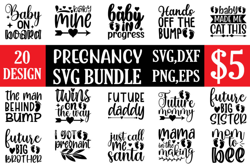 pregnancy-svg-bundle