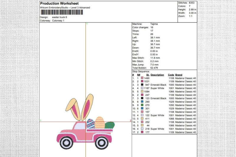 easter-truck-embroidery-designs