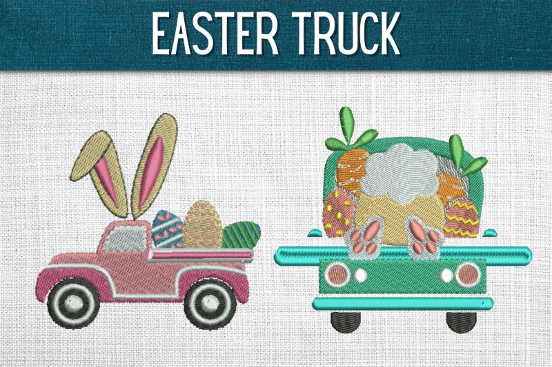 easter-truck-embroidery-designs