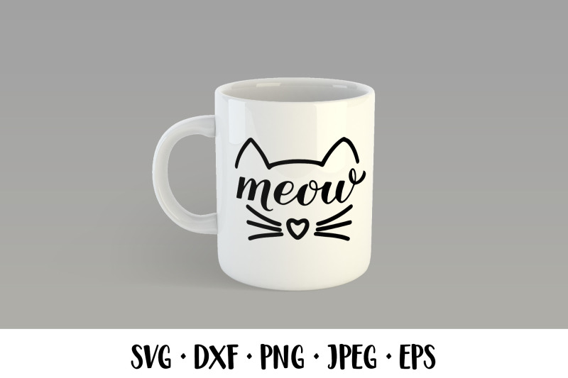 meow-lettering-svg-cat-face-kitten-muzzle