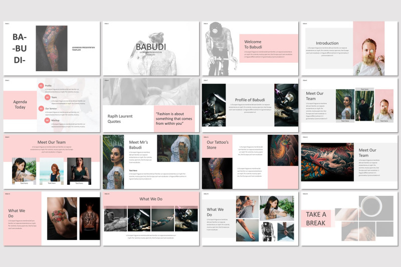 babudi-google-slide-template