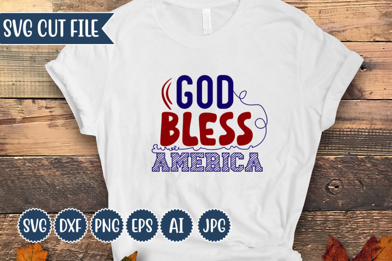 god-bless-america-svg-design