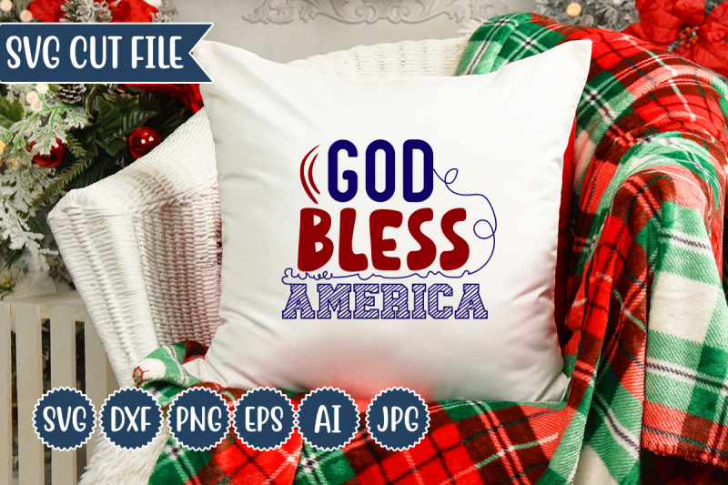 god-bless-america-svg-design