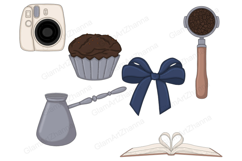 books-and-coffee-clipart-reading-illustrations