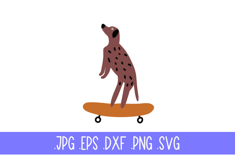 cute-dog-playing-sketchboard-svg-file