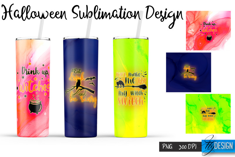 tumbler-sublimation-bundle-halloween-wrap-tumbler-20-oz