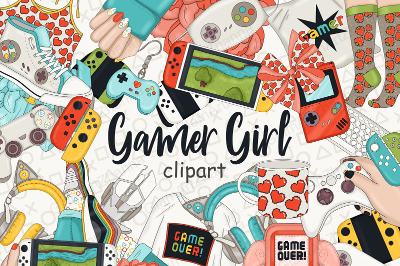 gamer-girl-clipart