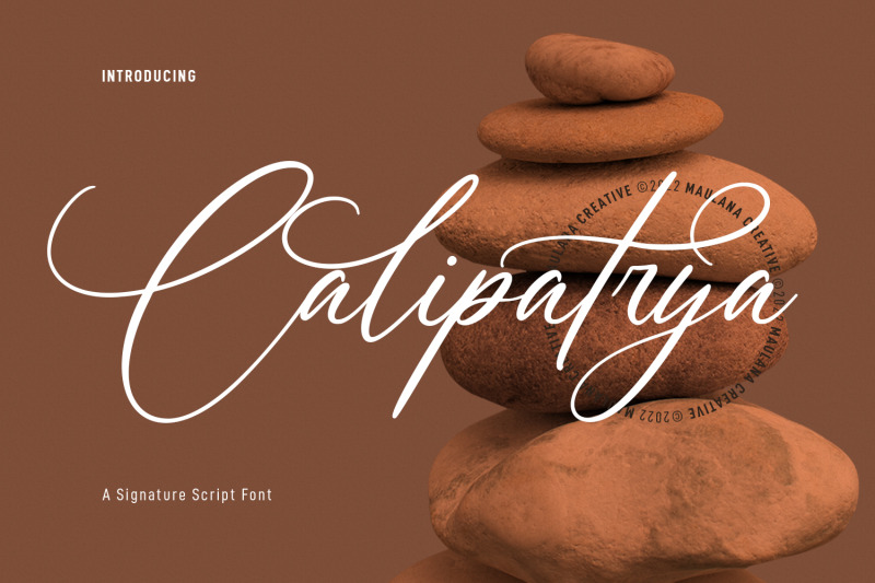 calipatrya-signature-script-font