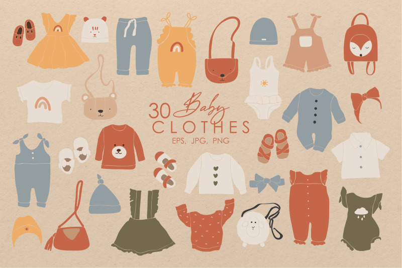 boho-baby-fashion-clipart-baby-clothes-clip-art