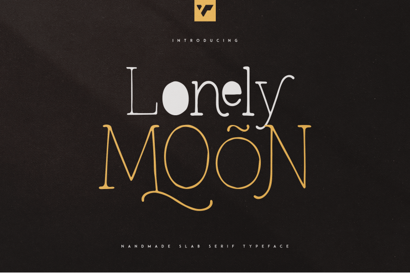 lonely-moon-handwritten-typeface
