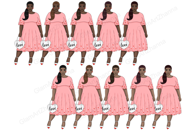 be-mine-girls-clipart