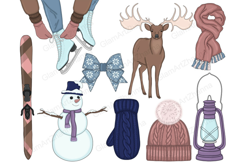 winter-cabin-clipart