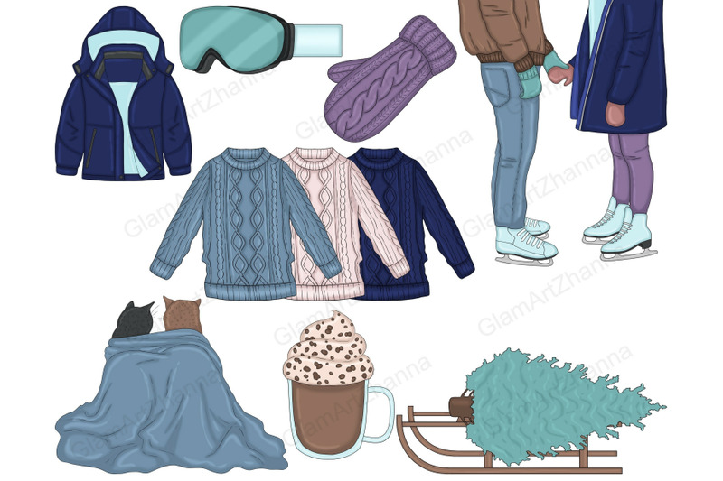 winter-cabin-clipart