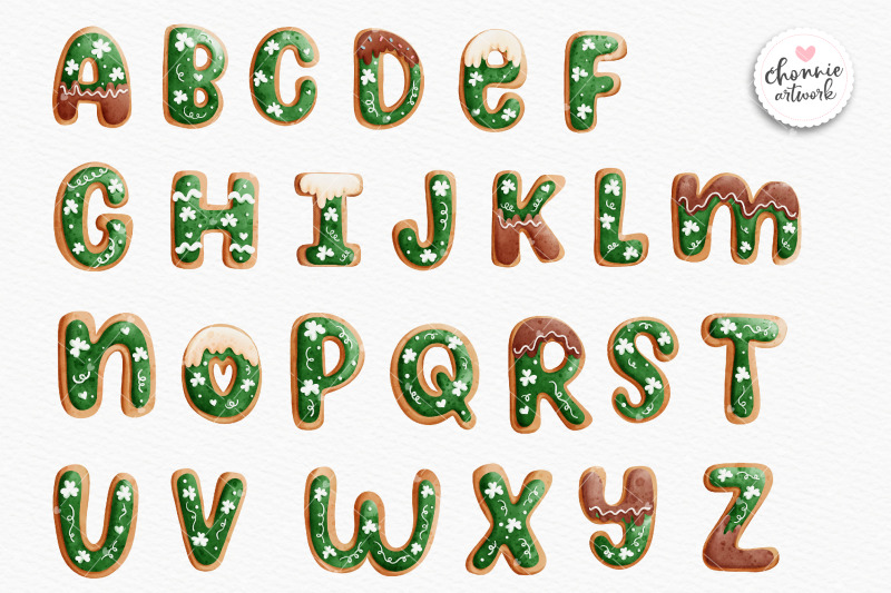 st-patrick-039-s-day-cookies-alphabet-clipart