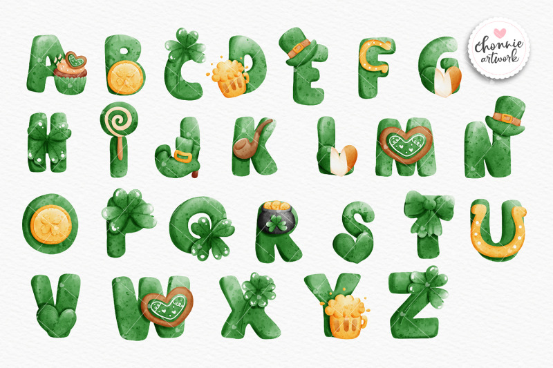 st-patrick-039-s-day-alphabet-clipart