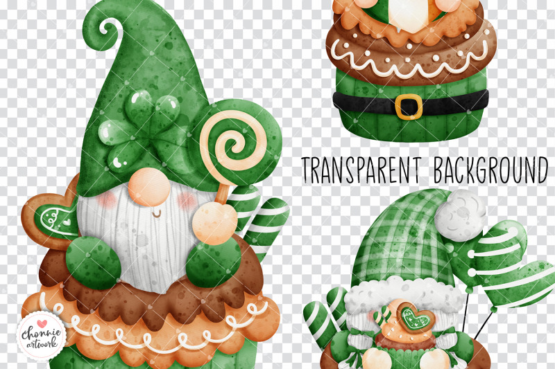 st-patrick-gnome-cupcake-clipart