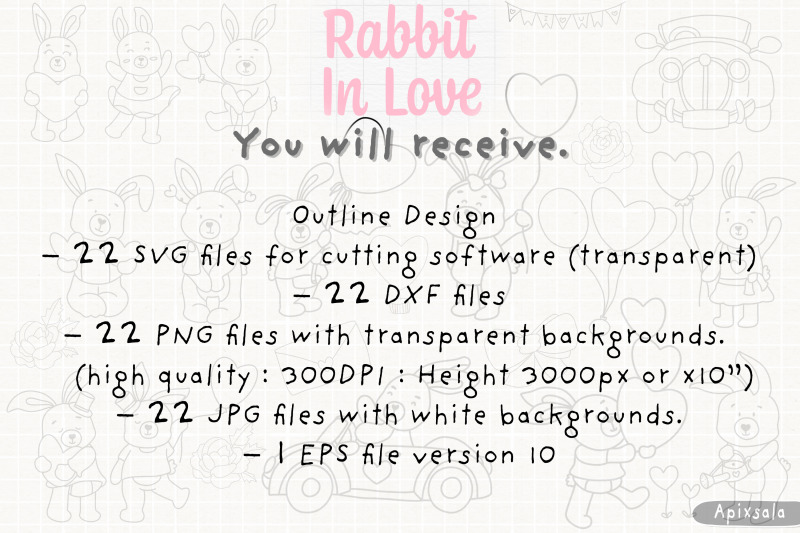 rabbit-in-love-bundle-illustrations-svg