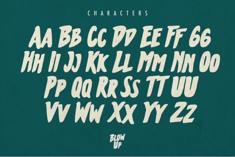 blowup-typeface