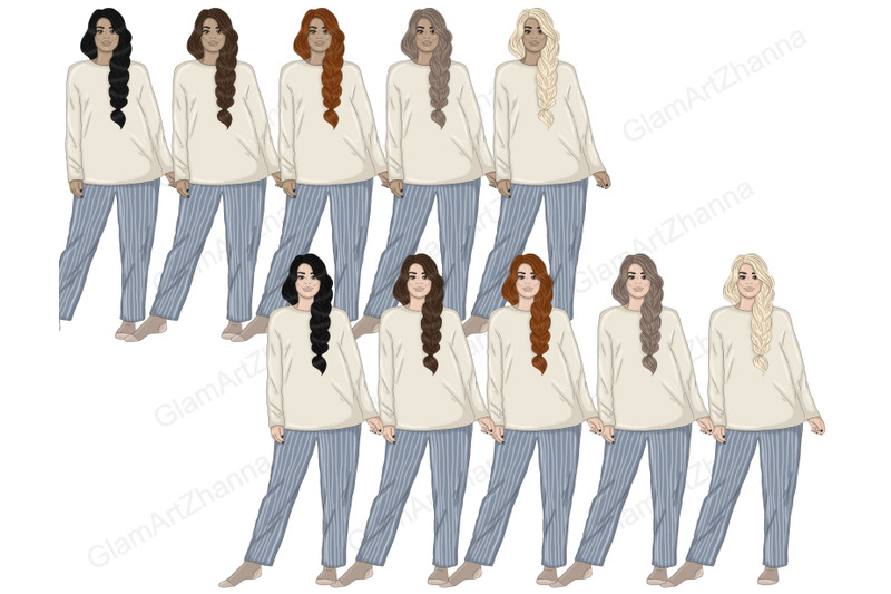 cozy-season-girls-clipart