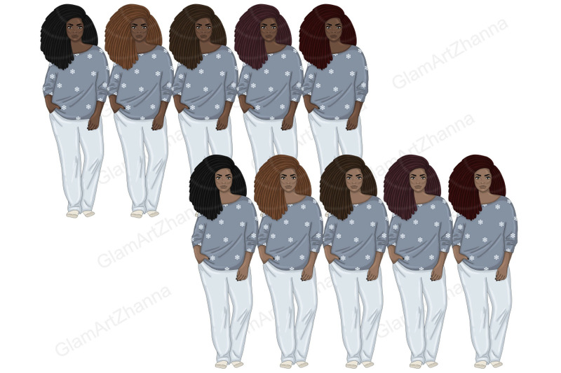 cozy-season-girls-clipart