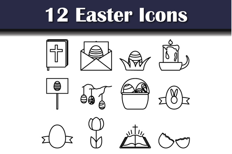 easter-icon-set