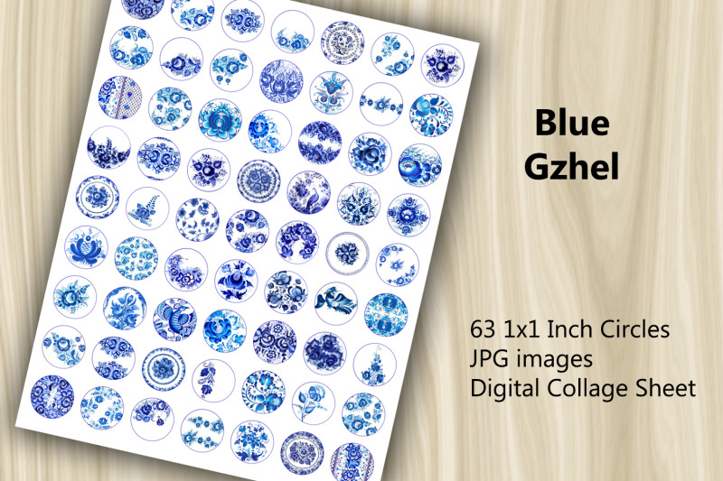 digital-collage-sheet-blue-gzhel