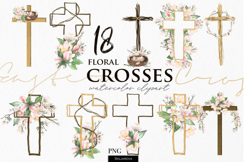 spring-floral-crosses-clipart