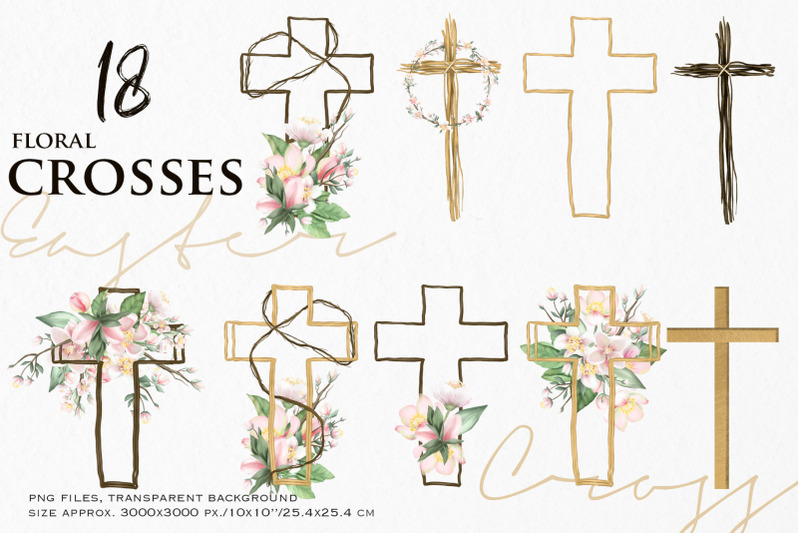 spring-floral-crosses-clipart