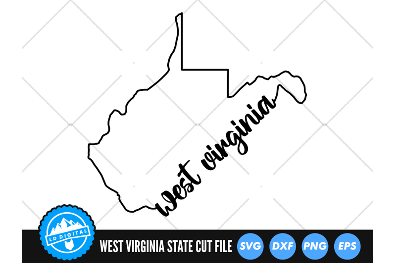 west-virginia-svg-west-virginia-outline-usa-states-cut-file