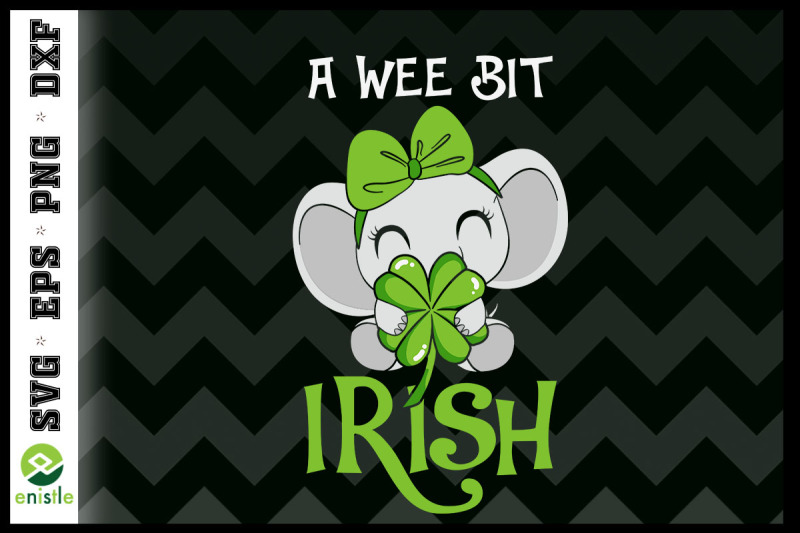 cute-elephant-a-wee-bit-irish-st-patrick