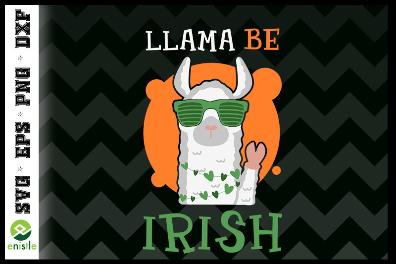 cute-llama-be-irish-st-patrick-day