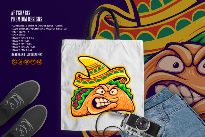 angry-mexican-tacos-illustrations-mascot