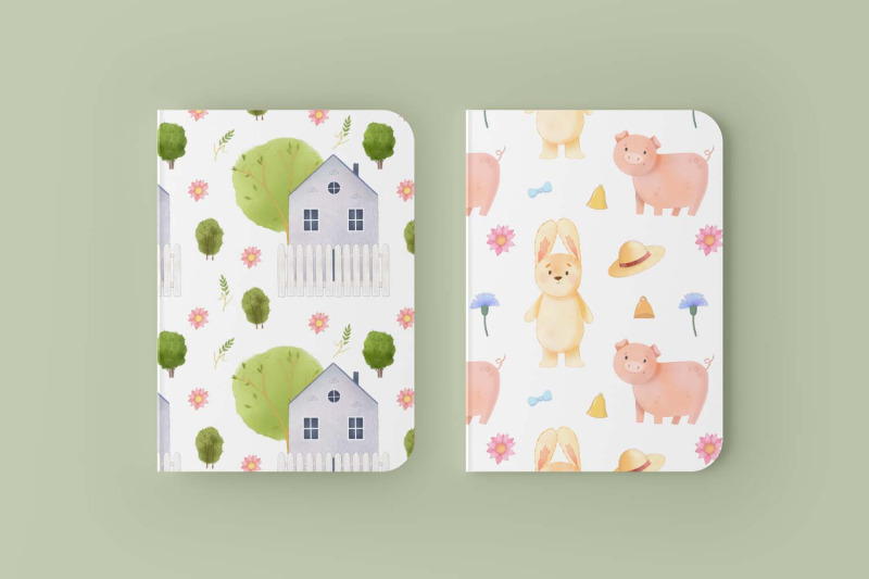 cute-farm-collection-of-seamless-patterns