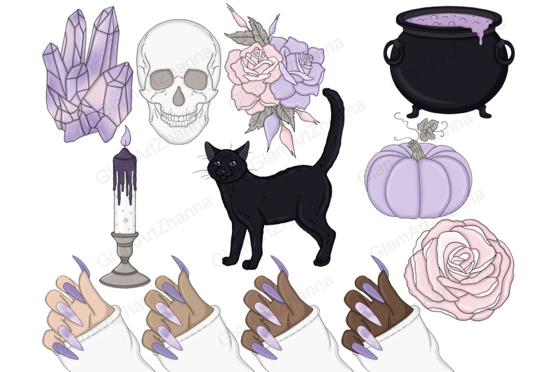 witch-purple-clipart