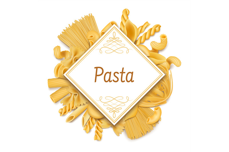 pasta-poster-italian-cuisine-dry-macaroni-background-raw-wheat-food