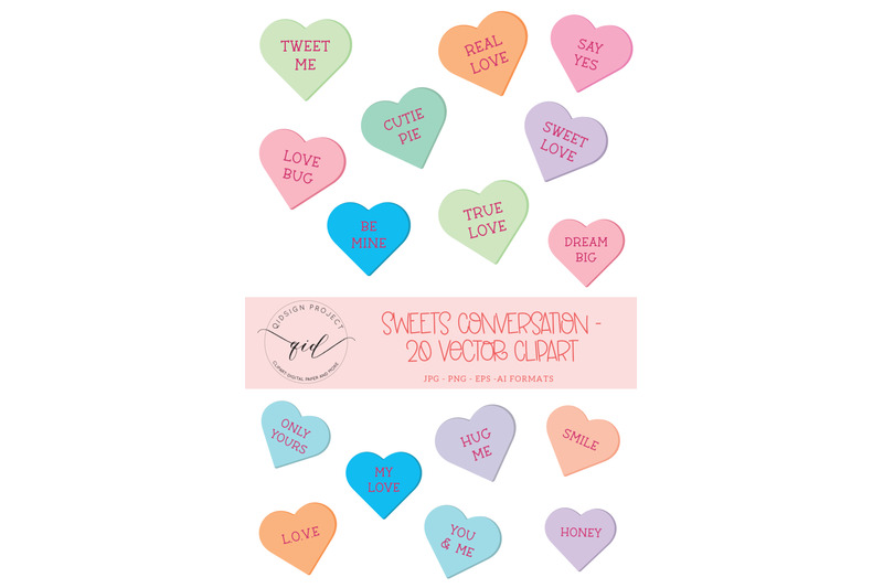 sweets-conversation-clipart-supply-valentine-20-variations