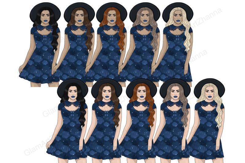 witch-blue-girls-clipart