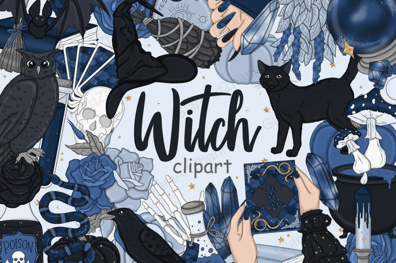 witch-blue-clipart