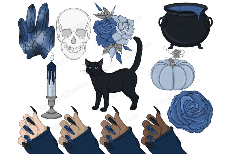 witch-blue-clipart